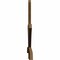 Ekena Millwork Davenport Rough Sawn Timber Gable Bracket, Western Red Cedar, 96"W x 44"H x 2"D x 4"F, 11/12 Pitch GBW096X44X0204DAV00RWR - alternate 2